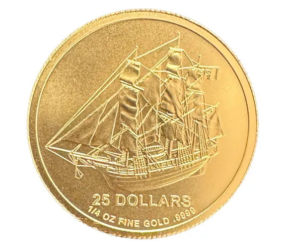 Cook Island 1/4 Unze Gold verschiedene Jahrgänge