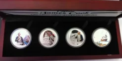 Cpt. James Cook Silber 2009 4 Coin Set*