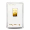 Degussa 5 Gramm Goldbarren