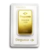 Degussa 100 Gramm Goldbarren geprägt