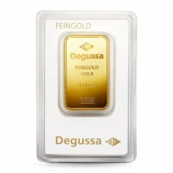Degussa 1 Unze Goldbarren