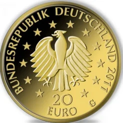 Deutscher Wald - Buche - 1/8 Unze Gold 2011