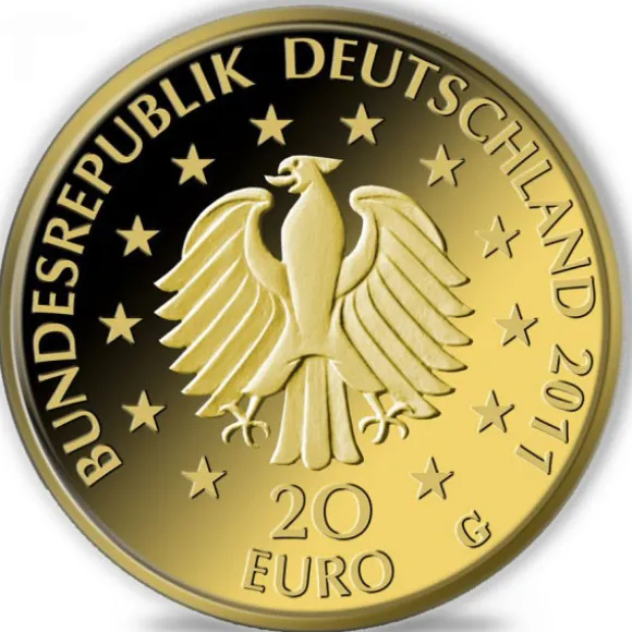 Deutscher Wald - Buche - 1/8 Unze Gold 2011