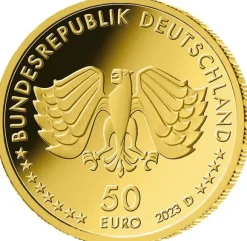Deutsches Handwerk - Ernährung - 50 Euro Goldmünze 2023