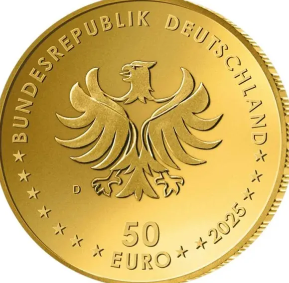 Deutsches Handwerk - Gesundheit - 50 Euro Goldmünze 2025