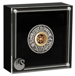 Discovery Endevaour 1770-2020 2 Unzen Silber Antik + Box +COA *