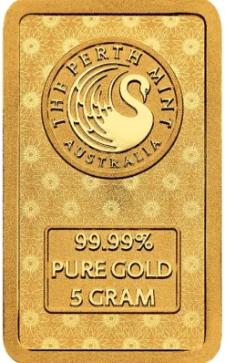 Diwali 5 Gramm Goldbarren Perth Mint