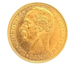 Dänemark 20 Kronen Frederik VIII. Gold