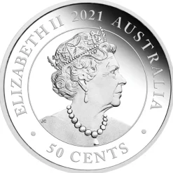Dreaming Down Under - Wombat - 1/2 Oz Silber Proof +Box +COA*