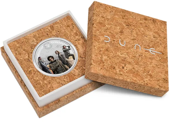 Dune - House Atreides - 1/2 Oz Silber farbig 2026 inkl. Box & Zertifikat