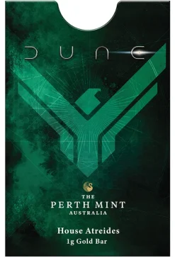 Dune - House of Atreides - 1 Gramm Goldbarren im Blister