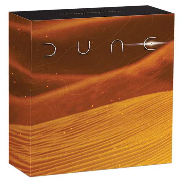 Dune 1 Oz Silber farbig 2026 +Box +COA*