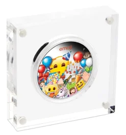 Emoji 1 Unze Silber Proof + Box + COA*
