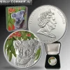 Eucalyptus Koala 2015 1 Oz Silber *