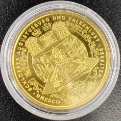 100 Euro - Brühl - Goldmünze 2018 +Box+Zertifikat