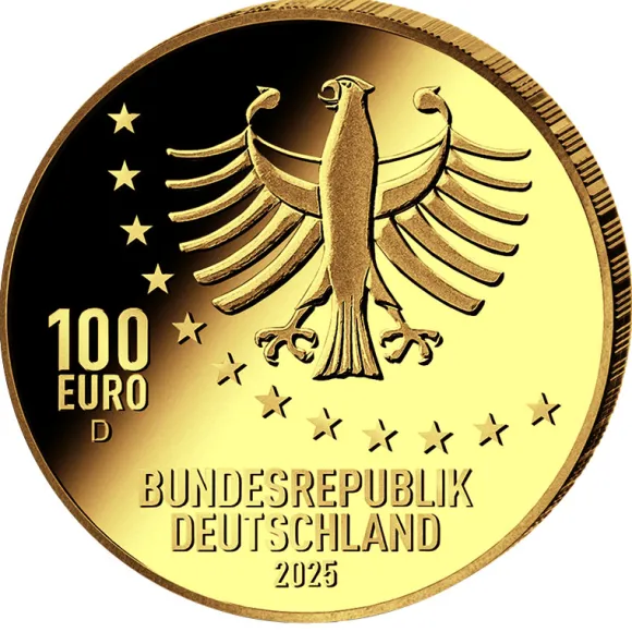 100 Euro - Das Leben eines Taugenichts Goldmünze 2025