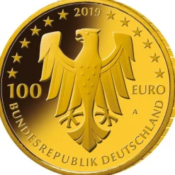 100 Euro - Dom zu Speyer Goldmünze 2019 + Box + Zertifikat