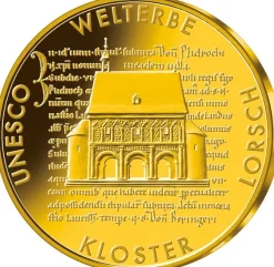 100 Euro - Kloster Lorsch - Gold 2014 +Box +COA