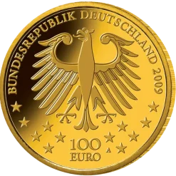 100 Euro - Trier - Goldmünze 2009 + Box + COA