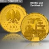 100 Euro - Weimar - Goldmünze 2006 +Box +COA