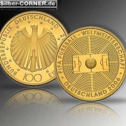 100 Euro - Weltmeisterschaft Fußball - 2005 +Box +COA