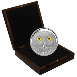 Eyes of the Snowy Owl 1 KG Silber Proof 2014 +Box +Zertifikat*
