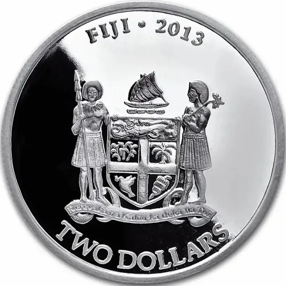 Fiji Taku Schildkröte 1 Oz Silber 2013*