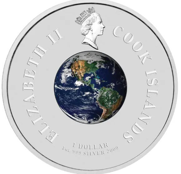 First Space Walk 1 Oz Sliber Proof 2009*