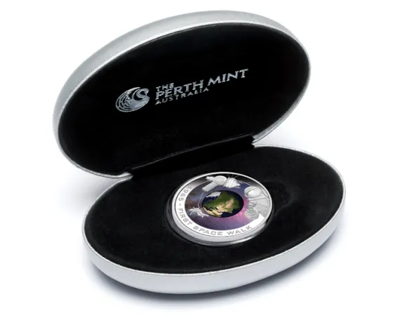 First Space Walk 1 Oz Sliber Proof 2009*