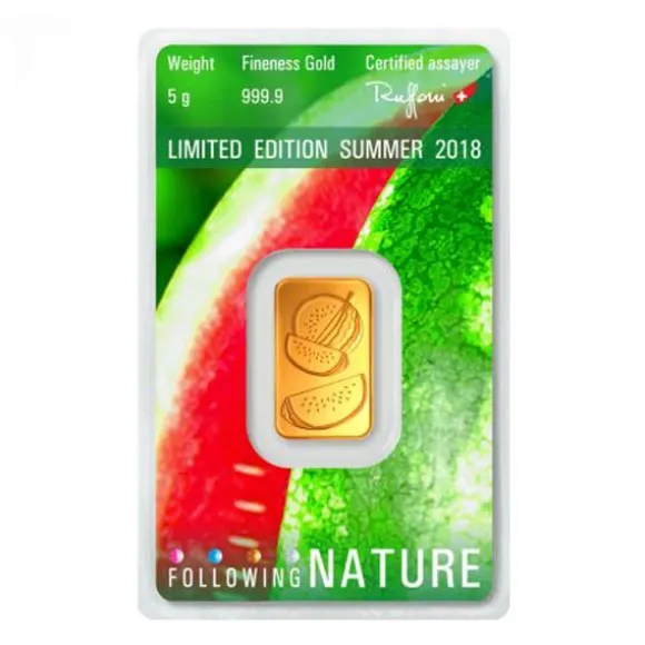 Following Nature - Sommer - 5 Gramm Gold 2018
