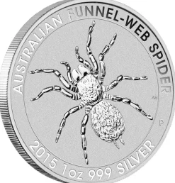 Funnel Web Spider 1 Oz Silber 2015 *