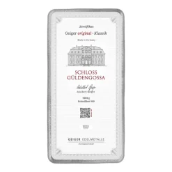 Geiger 5 KG Silberbarren gegossen (LEV)