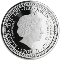 Gibraltar - Royal Arms 1 Unze Silber 2018*