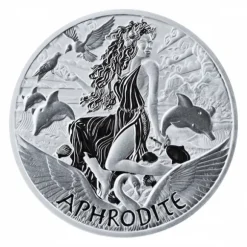 Gods of Olympus - Aphrodite - 1 Unze Silber 2022*