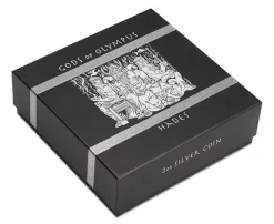 Gods of Olympus Hades 2 Oz Silber High Relief 2014 + Box + COA*