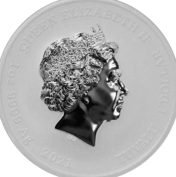 Gods of Olympus - Poseidon - 1 Unze Silber 2021*