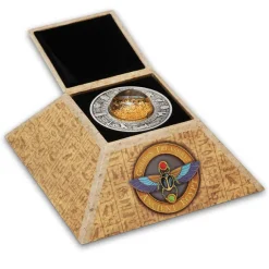 Golden Treasures of Ancient Egypt 2 Oz Antik Silber *