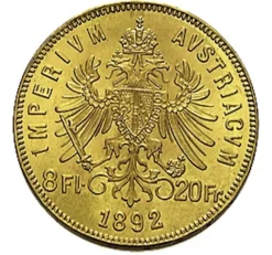 Gold 8 Florin Goldgulden (Österreich)