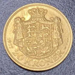 Gold 20 Kr Christian X Dänemark
