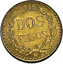 Gold 2 Mexico Pesos Hidalgo