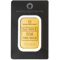50 Gramm Elefant Goldbarren Rand Refinery
