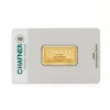 5 Gramm Goldbarren C. Hafner geprägt