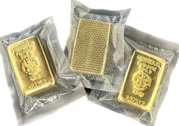 250 Gramm Goldbarren div Hersteller LBMA - banküblich