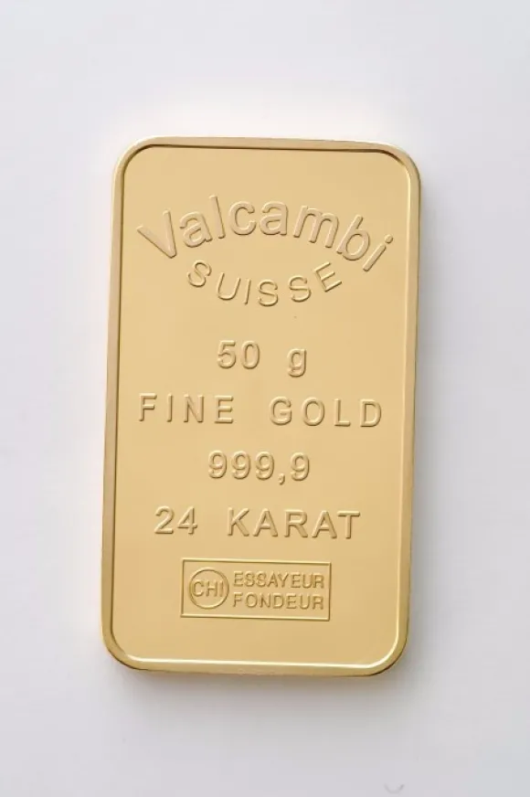 50 Gramm Goldbarren LBMA - verschiedene Hersteller