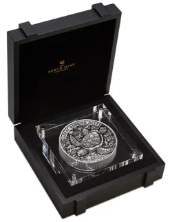 Great Barrier Reef 2 KG Silber Antik Finish 2021 +Box +COA*