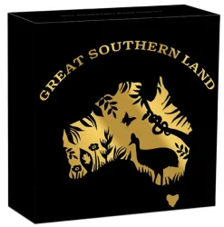 Great Souther Land Chrysoprase 1 Oz Gold Proof 2026 +Box +COA