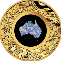 Great Southern Land - Blue Lepidolite - 2 Oz Gold Proof 2025