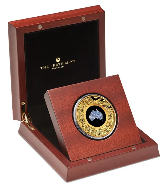 Great Southern Land - Blue Lepidolite - 2 Oz Gold Proof 2025