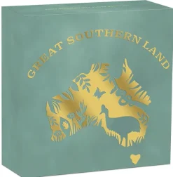 Great Southern Land - Chrysoprase - 1 Unze Silber 2024*
