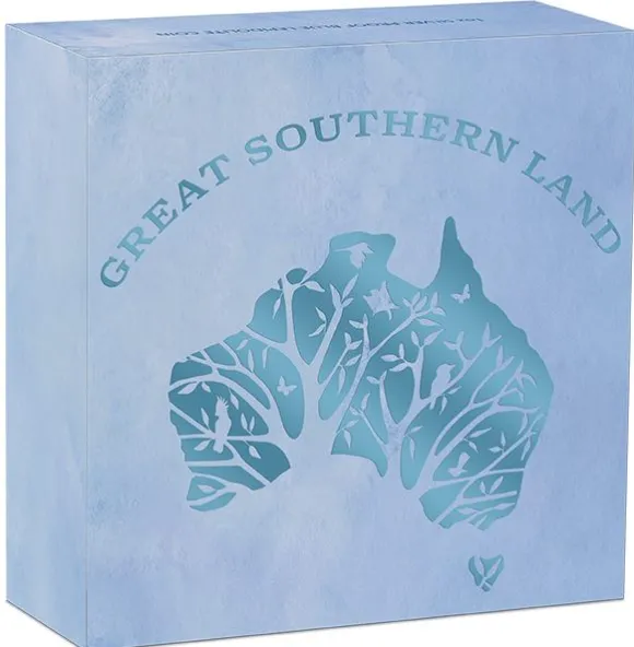 Great Southern Land - Lepidolite - 1 Oz Silber Proof 2022 +Box +COA*